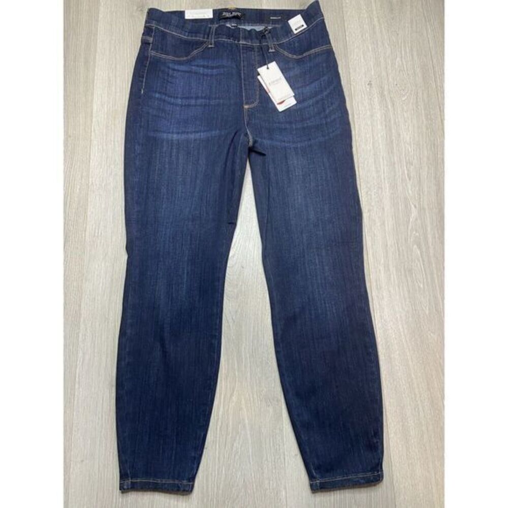 Judy Blue Jeans Women 14W Blue Skinny‎ Mid Rise Stretch Denim Dark Comfort